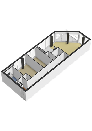 Floorplan - Zeeburgerkade 1200, 1019 VK Amsterdam